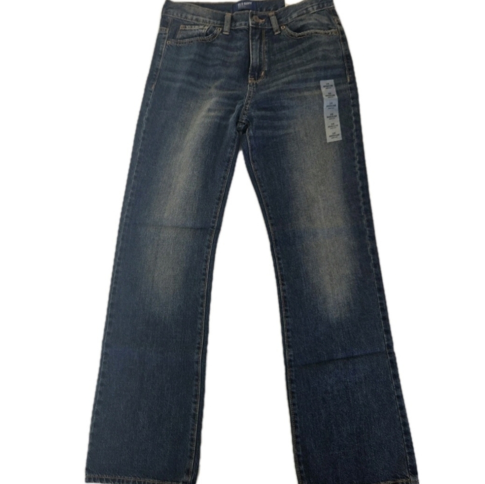 Old Navy Blue Jeans Sz 6 Boot Cut Favorite Mid Rise 29.5 x 29.5 Medium Wash NWT